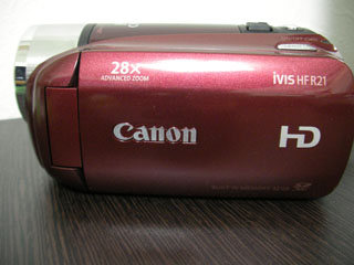 Canon iVIS HF R21 復旧