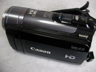 ビデオカメラ データ復旧 Canon iVIS HF20 大阪市淀川区のお客様