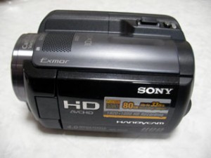 ビデオカメラ データ復旧 SONY HDR-XR100 千葉県八千代市のお客様