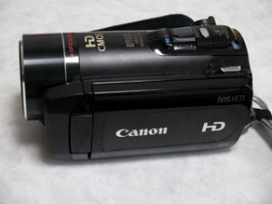 ハンディカム データ復旧 Canon IVIS HF21　神奈川県厚木市