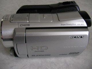 ハンディカム データ復旧 SONY HDR-SR11　東京都中央区