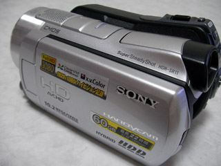 ハンディカム データ復旧 SONY　HDR-SR11　東京都世田谷区