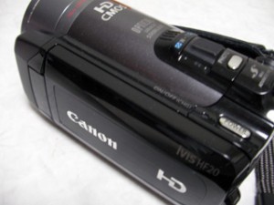 ハンディカム データ復旧 Canon iVIS HF20　東京都杉並区