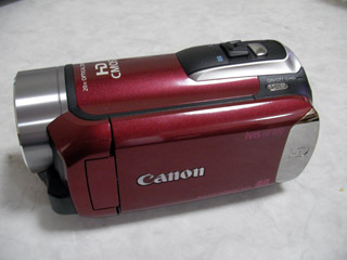 ビデオカメラ データ復旧  Canon iVIS HF R10　兵庫県宝塚市