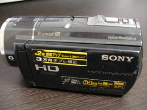 SONY HDR-CX520V デジタルビデオカメラ データ救出 千葉県千葉市