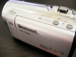 HDC-TM60 パナソニック ビデオカメラ データ復旧 兵庫県姫路市のお客様