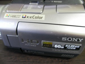 データー復旧 HDR-SR7 SONYデジタルビデオカメラ 山形県米沢市