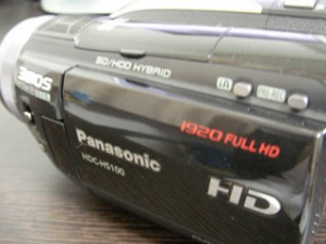 HDC-HS100 パナソニック ビデオカメラをフォーマットした 三重県三重郡