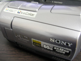 データ救出 HDR-SR7 SONYビデオカメラ