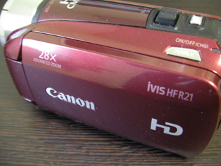 Canon iVIS HF R21 ビデオカメラのデータ復元 埼玉県上尾市