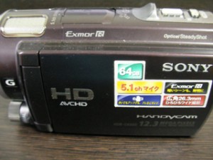 HDR-CX560V SONY ビデオカメラのデータ復旧
