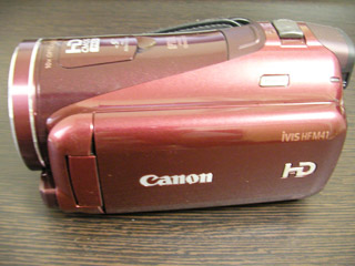 Canon iVIS HF M41 誤って全削除 静岡県のお客様