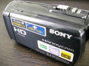 SONY HDR-CX170 データ復旧