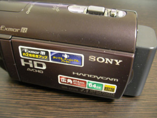 HDR-CX370V ビデオカメラのデータ復元