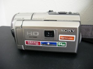 HDR-PJ40V データ復元 SONY ビデオカメラ