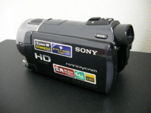HDR-CX550 ソニービデオカメラのデータ復元