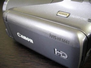 Canon iVIS HF M41 ビデオカメラのデータ復活