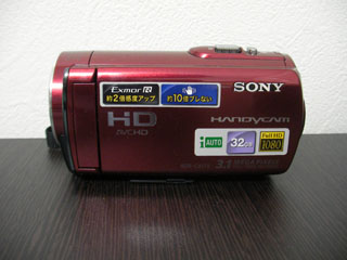 ビデオカメラのデータ復元 HDR-CX170 SONY 神奈川県川崎市