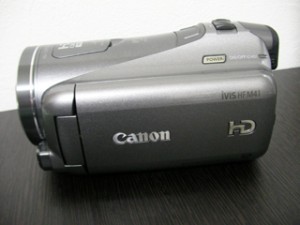 Canon iVIS HF M41 データ復元