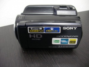 フォーマットエラー SONY HDR-XR150 のデータ復元