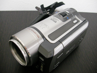 ビデオカメラ復旧 Canon iVIS HF10