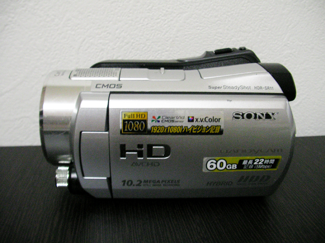 ビデオカメラ復元 SONY HDR-SR11 神奈川県横浜市