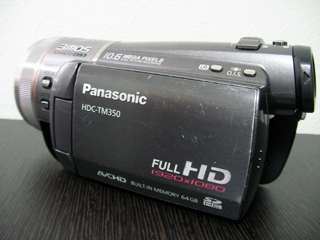 Panasonic HDC-TM350 水没ビデオカメラ復元